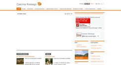 Desktop Screenshot of cascinarossago.net